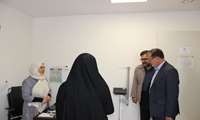 حضور صبحگاهی نماینده شهریار در بیمارستان امام خمینی (ره)